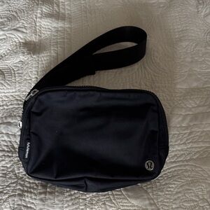 Lululemon black everywhere belt bag